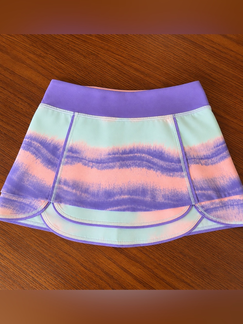 Ivivva by Lululemon girls cool on the court skirt size 8 kids